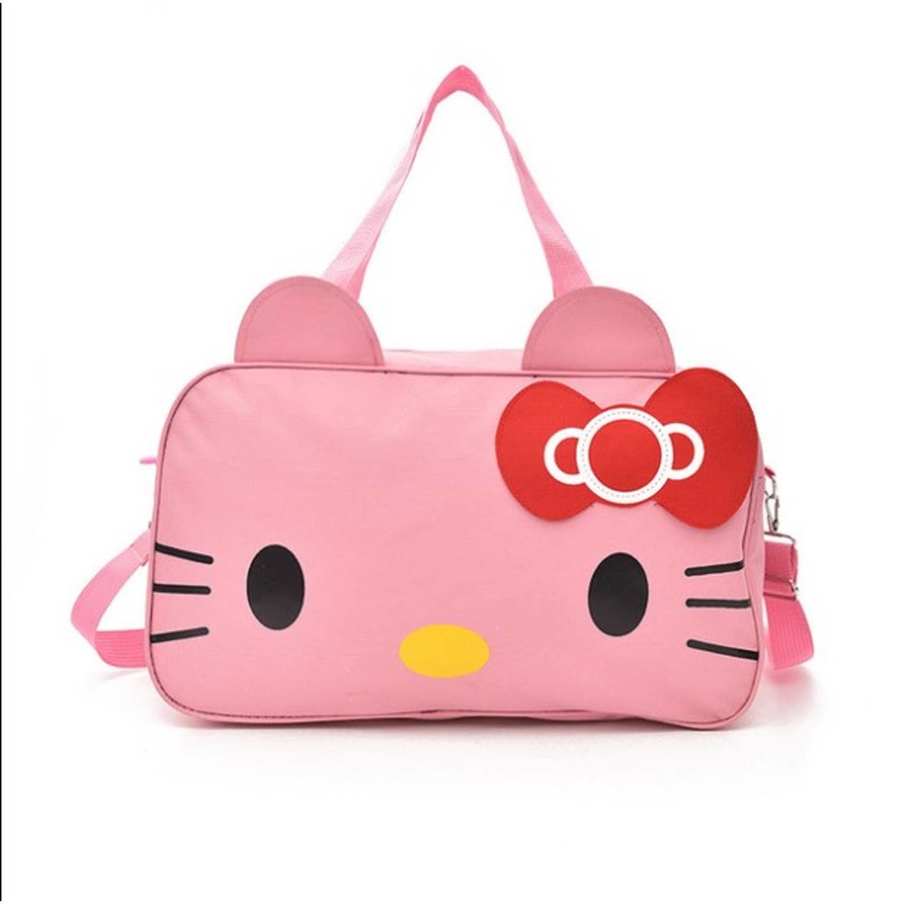 $195 Ultimate Crossbody Luggage Bag Cartoons Hello Kitty